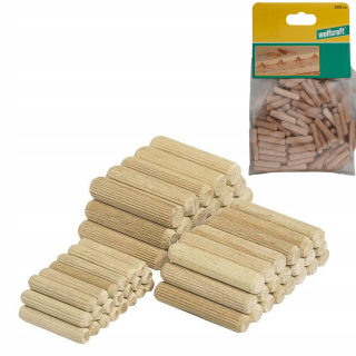 Nábytkové kolíky - Wolfcraft 120 Drevené hmoždinky BECH 10X40MM 2909000