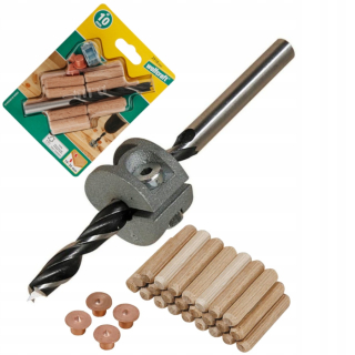 Nábytkové kolíky - Súprava pripojení Wolfcraft Peg Plug Connections