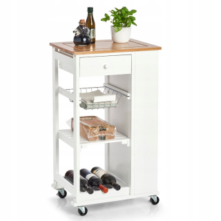 Kuchynský vozík - Kuchynský stôl okrúhly stôl 80 cm
