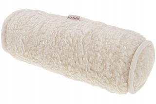 Vankúš na spanie - Vlnená valcová hlava pod krkom 40 cm