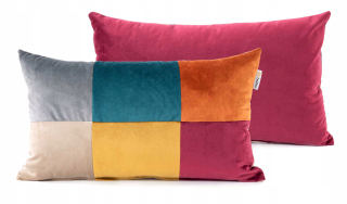 Obliečka na vankúš - Zamatový vankúš Velvet 30x50 zámok