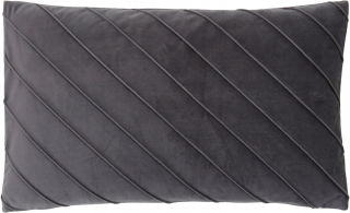Obliečka na vankúš - Westwing vankúš Velvet 30x50 šedá