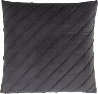 Obliečka na vankúš - Westwing Velvet vankúš 50x50szar