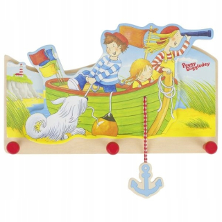 Detský vešiak - Brankár futbalu na stenu SPORT. 50 cm