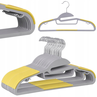 Vešiak do predsiene - Flexi Hanger Set 20 Gray -Yellow