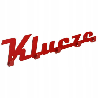 Vešiak do predsiene - Hanger gamet kľúča ws03 červený