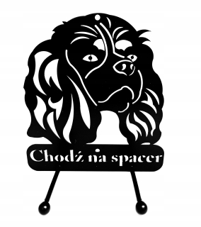 Vešiak do predsiene - Vodítko Cavalier King Charles Španiel