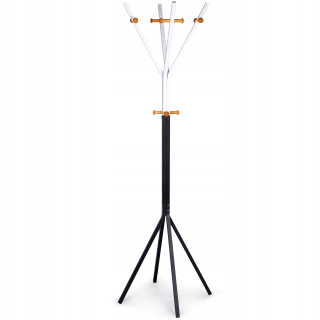 Vešiak do predsiene - Obdĺžnikové zrkadlo pre zavesenie 37x120 cm biele