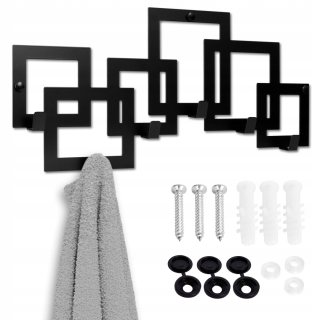 Vešiak do predsiene - Black Cardus Wall Hanger