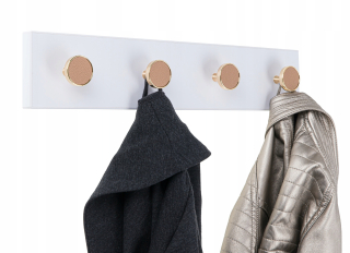 Vešiak do predsiene - Farby Wall Hanger S výber/okrúhla béžová béža PZ