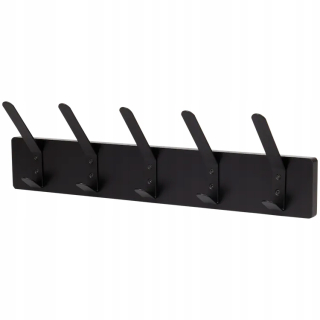 Vešiak do predsiene - Black Loft Metal Wall Hanger