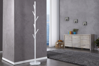 Vešiak do predsiene - Stály vešiak strom Weiss Invicta White