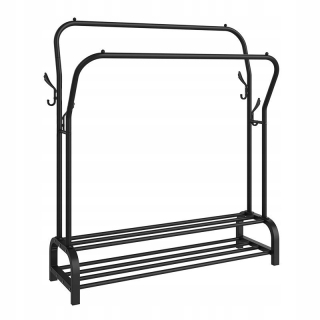 Vešiak do predsiene - Molly Console Black Hanging 80wwew čierny stôl