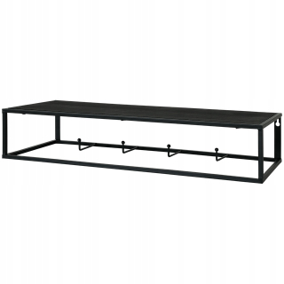Vešiak do predsiene - EBI Black Home - Mirr Hexagonal Mirror