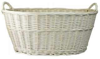 Úložný box pre deti - Prútená drevená košík spodná bielizeň 60 cm