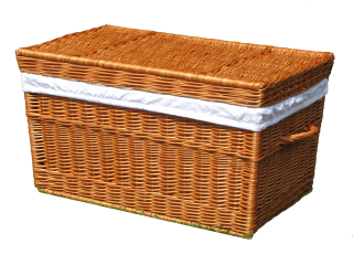 Úložný box pre deti - Prútená box prútená box 90 cm