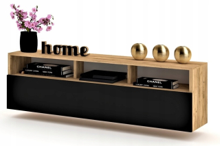 Skrinka pod TV - Závesné RTV Cabinet Play Craft Craft Black 180
