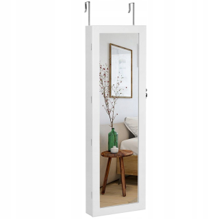 Toaletný stolík - Zender textil biela toaletnica tabuľka 37 x 120 x 10 cm