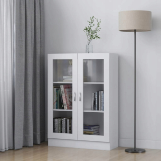 Regál do detskej izby - Witryna, biela, 82,5 x 30,5 x 115 cm, čipboard
