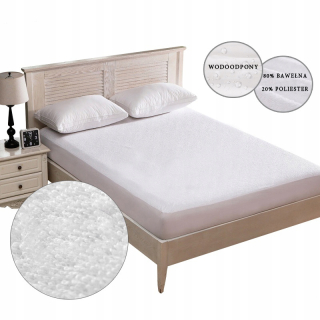 Chránič na matrac - Vodotesný biely kryt Frota Caster 140x200