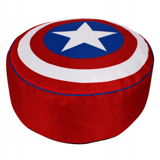Sedací vak do detskej izby - Marvel Bag - Kapitán Amerika