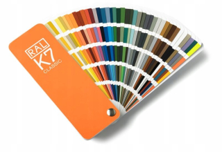 Šablóna maľovanie stenu - RAL K7 Classic Ralownik Color Sampler Template !!