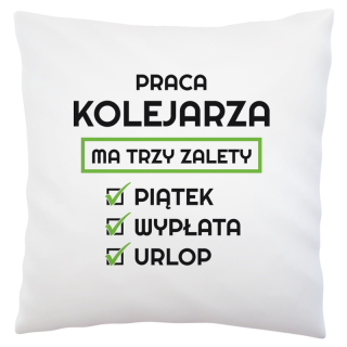 Vankúš na spanie - Výhody práce železničného vankúša