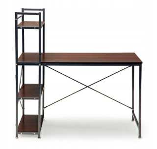 Kancelársky stôl - Nastaviť počítačový stôl Office Table + Knižnica