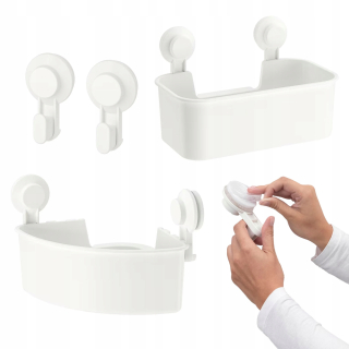 Kúpeľňová polica - Sada políc s kúpeľňami Ikea Tisken
