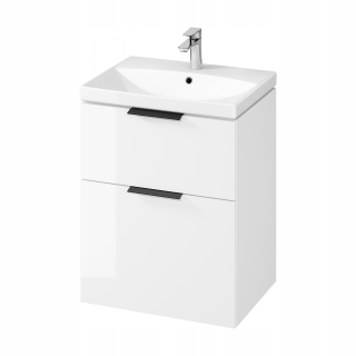 Skrinka do kúpeľne - Sada s kabinetom s 60 Crysanit City S801-421 Washbasin