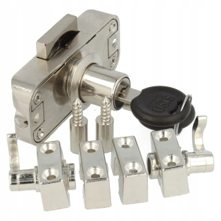 Zámok na nábytok - Siso X922 Baskwile Lock pre tri šatníky