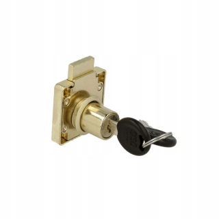 Zámok na nábytok - Hradný hrad Golden Fi19x22mm pre skrinky