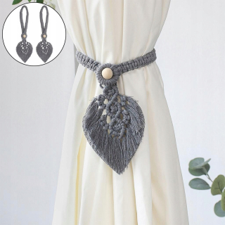 Kúpeľňové zostava nábytku - Boho leaf curtain lemovaný do spálne