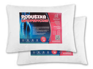 Vankúš na spanie - 2 x ortopedické vankúšové visco 40x60