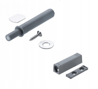 Tlmiče doraz na nábytok - Gamet RE10 Matt Mat 448 mm RELING RANUGE