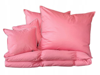 Prikrývka na spanie - Sada prikrývky dole 160x200+ 4 vysoké vankúše