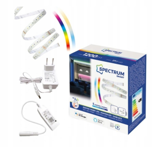 Osvetlenie nábytku - LED RGBW WIFI 17W 1200LM TUYA SET SET - 5M
