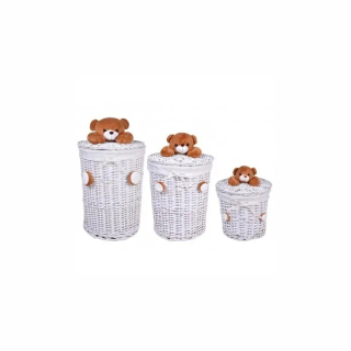 Úložný box pre deti - Apetito Furniture Furniture Ape#3 biely antracit