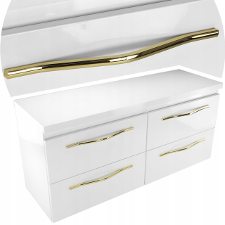 Skrinka do kúpeľne - Kúpeľňový nábytok Victa Biela skrinka + Washbasin 60
