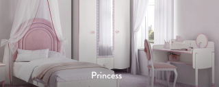 Zostava nábytku do detskej izby - Nábytok pre dievčatá princezná nábytok Cileek