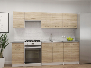 Kuchynská linka - Kuchynská súprava 4 stoličky + stôl 70x110 x001n