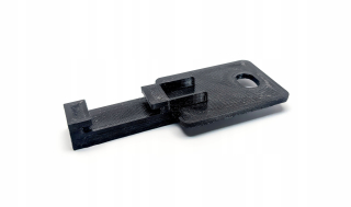 Závesy, pánty na nábytok - RUSTYK 30 x 110 mm rukoväť nábytku s výveskou