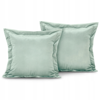 Obliečka na vankúš - Sada vankúšov 2 Procery Velvet Mint 45x45 cm