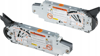 Plynová rozpera na nábytok - Aventos HF Blum 20F2200.05 Sada valcov