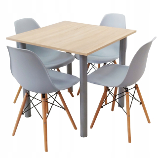 Jedálenská zostava, set - Elegantná jedáleň čalúnená stolička