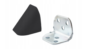 Spojovacia skrutka na nábytok - Ikea olov noga noga nastaviteľná 60-90 cm čierna