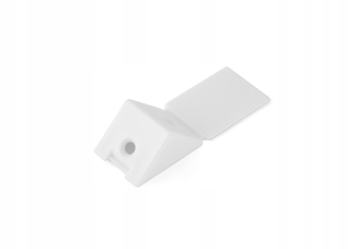 Spojovacia skrutka na nábytok - Connector s jedným nábytkom 1ł (biely) - 100 ks.