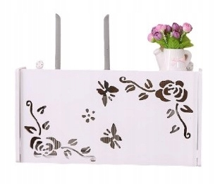 Polica do obývačky - Dekorácia polica pre WiFi Motyl Router
