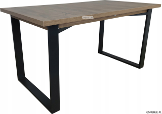 Stôl do obývačky - Priemyselná tabuľka 150x80 zložená do podkrovia do 190 cm