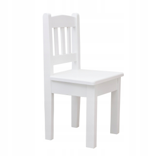 Stolička do detskej izby - Drevená stolička Mini White